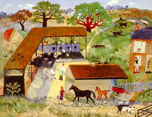 Hog Wash, 2008 (akril) alkotó: Anna Pugh