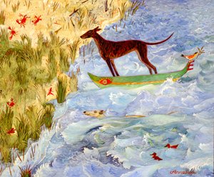 Nearly There, 2008 (akril) alkotó: Anna Pugh