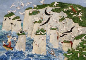 Old Harry, 2017 (akril) alkotó: Anna Pugh