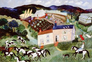 Burgonyaszedés, 2001 (akril)