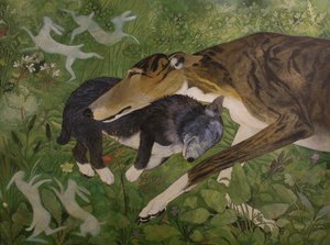 Shared Dreams, 2015 (akril) alkotó: Anna Pugh
