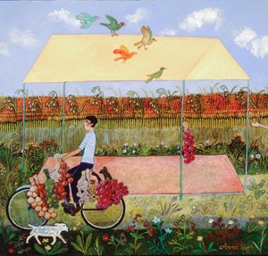 Különleges küldemény, 2010 (akril) alkotó: Anna Pugh
