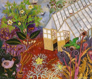 Az üvegház, 2017 (akril) alkotó: Anna Pugh