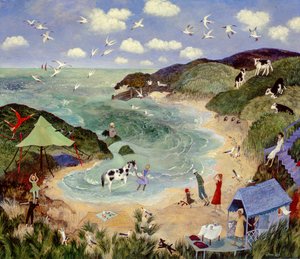 Kettő az örömért, 2003 (akril) alkotó: Anna Pugh