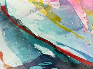 Élénk, folyékony színek