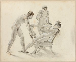 Hermione elutasítja Oresztest alkotó: Anne-Louis Girodet de Roucy-Trioson