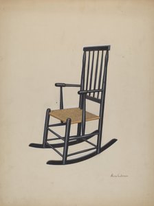 Hintaszék alkotó: Anne Colman