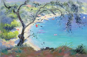 Lichnos Bay, Epirus, Görögország, 1995
