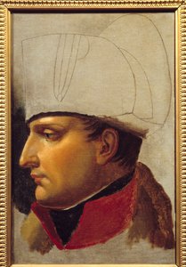 I. Napóleon (1769-1821) portréja Bécs város kulcsainak november 13-i átadásához. alkotó: Anne Louis Girodet de Roucy Trioson