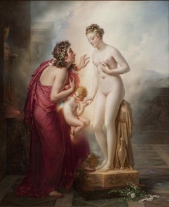 Pygmalion és Galatea, 1819 előtt.