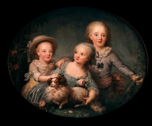 X. Károly gyermekeinek portréja: Charles Ferdinand d