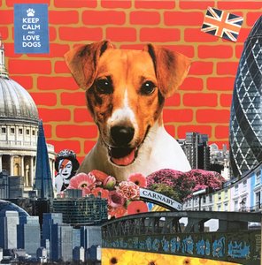 Jack Russel, 2015, Vegyes technika alkotó: Anne Storno