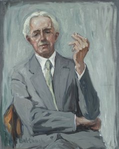 Charles Reiffel portréja, 1938 körüli (olaj, vászon) alkotó: Anni Baldaugh