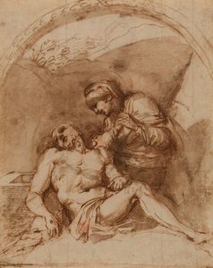 Carracci - r Pietà, RCIN 902169 alkotó: Annibale Carracci