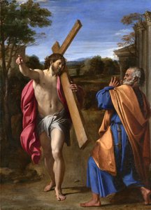 Krisztus megjelenik Szent Péternek Appian úton alkotó: Annibale Carracci