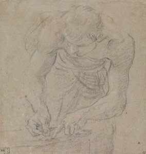 Érméket számoló ember alkotó: Annibale Carracci