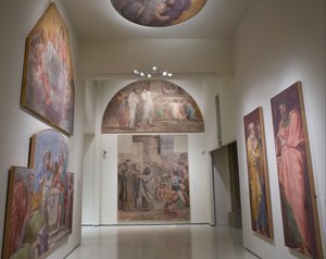 A Herrera-kápolna falfestményei alkotó: Annibale Carracci