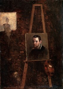 Önarckép, c1604 alkotó: Annibale Carracci