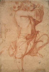 Félig meztelen fiú, 16. század vége alkotó: Annibale Carracci
