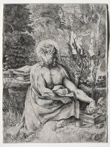 Szent Jeromos alkotó: Annibale Carracci