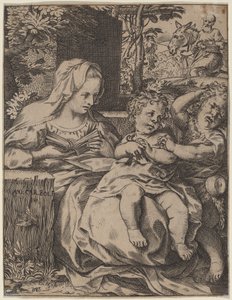A fecske Madonna alkotó: Annibale Carracci