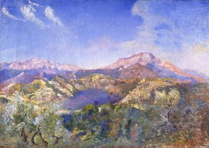 Olasz táj (olaj, vászon) alkotó: Annie Louisa Swynnerton
