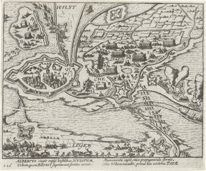Hulst ostroma Albrecht főherceg által, 1596 alkotó: Anonymous
