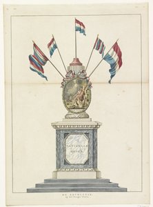 A forradalom, dekoráció a Place Royale-on, 1795 A forradalom, Op 