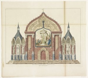 A régi alkotmány lerombolása, kitüntetés a vajpiacon, 1795 A lerombolt régi alkotmány, a vajpiacon Tizenöt kitüntetés az amszterdami Alliantiefeest 1795-ben (sorozat címe) alkotó: Anonymous