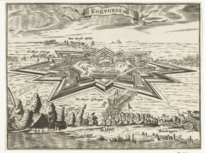 Coevorden vihara, 1672 alkotó: Anonymous