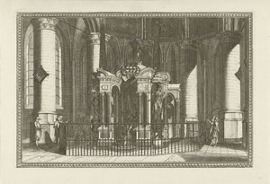 Orániai Vilmos sírja, 1623 alkotó: Anonymous