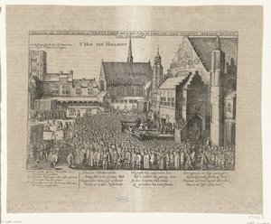 Johan van Oldenbarnevelt lefejezése, 1619 Abbildung der Iustitien Geschehen in s