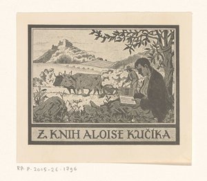 Ex libris van Aloise Kučík alkotó: Anonymous