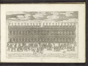 Homlokzat van de Biblioteca Marciana te Venetië Scènes uit het Venetiaanse Leven (sorozat címe) Habiti d