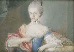 Frederika Sophia Wilhelmina (1751-1820), porosz hercegnő, V. Vilmos herceg felesége alkotó: Anonymous