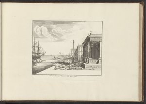 Kilátás a velencei Palazzo del Nunzio Pontificióra Palais du Nonce à St. Francesco della Vigna à Venise (cím a tárgyon) Paloták és műemlékek Velencében, Livornóban, Nápolyban és Rómában (sorozat címe) alkotó: Anonymous