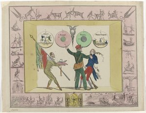 Glück, Haupt, Krans, Ritter Scheibe, sz. 577 alkotó: Anonymous