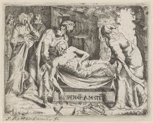 Krisztus temetése alkotó: Anonymous