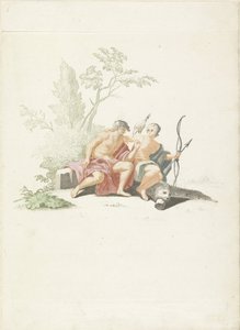 Herkules Omphale-ben alkotó: Anonymous