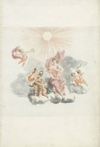 Herculest szoptatja Juno alkotó: Anonymous