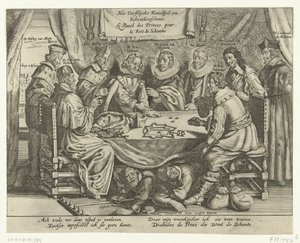A Schenckenschans körüli játék, 1635-1636 A Vorstelijcke Ravelspel om Schenckenschants / Le Ravel des Princes pour le Fort de Schentks (cím a tárgyon) alkotó: Anonymous