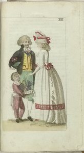 Divat és Ízlés kabinet 1791, pl. XIII alkotó: Anonymous