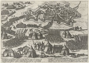 Cambrait ostromolta és elfoglalta Fuentes, 1595 alkotó: Anonymous