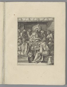 Legújabb avondmaal The Little Pass (sorozat címe) Passio Christi Ab Alberto Durer Nürnbergi figura (sorozat címe) alkotó: Anonymous