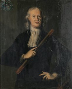 Matthew de Haan (1725-1729) Mattheus de Haan, Holland Kelet-India főkormányzójának portréja alkotó: Anonymous