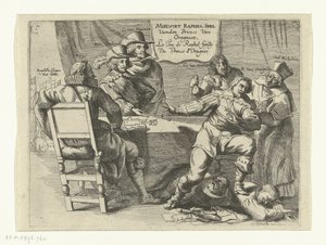 Sikertelen játék a Schenkenschansnál, 1635-1636 Sikertelen Raphael játék Van den Prince van Oragnien / Le Jeu de Raphel failly Du Prince d