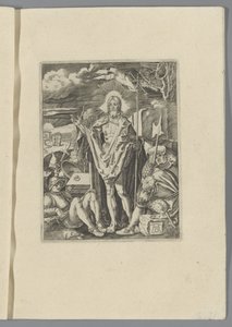 Christus felemelkedése The Little Pass (sorozat címe) Passio Christi Ab Alberto Durer Nürnbergi figura (sorozat címe) alkotó: Anonymous