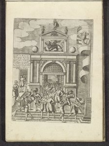 Porta Magna van het Venetiaans Arsenaal Scènes uit het Venetiaanse Leven (sorozat címe) Habiti d