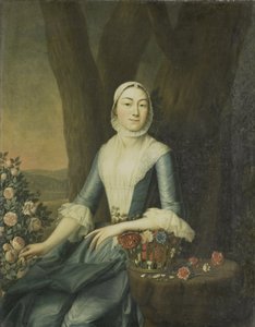Magdalena van Citters, Adriaen Isaac Hurgronje feleségének portréja alkotó: Anonymous