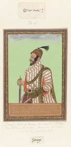 Shivaji portréja alkotó: Anonymous